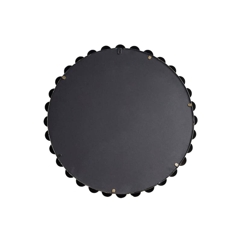 Madison Park Signature Marlowe Beaded Round Wall Mirror
