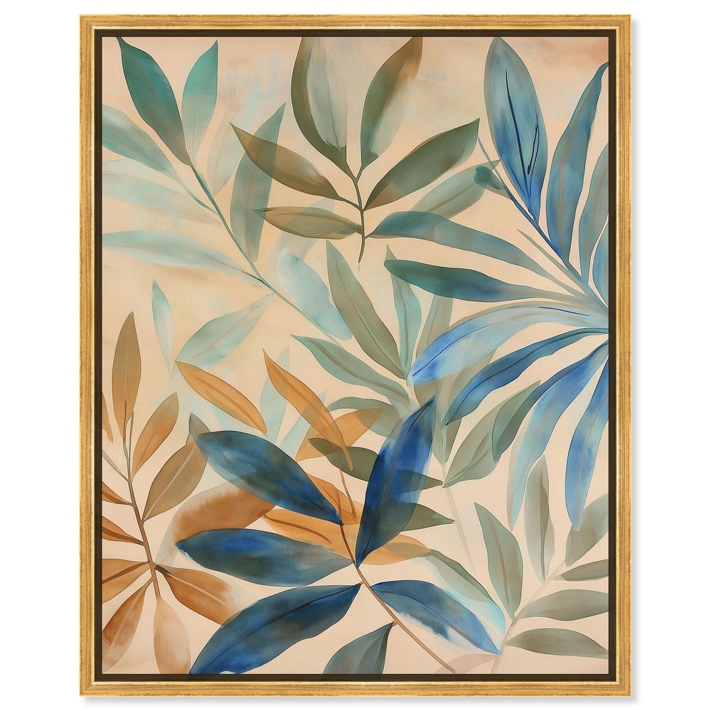 Leaf Labyrinth I Canvas by Art Remedy