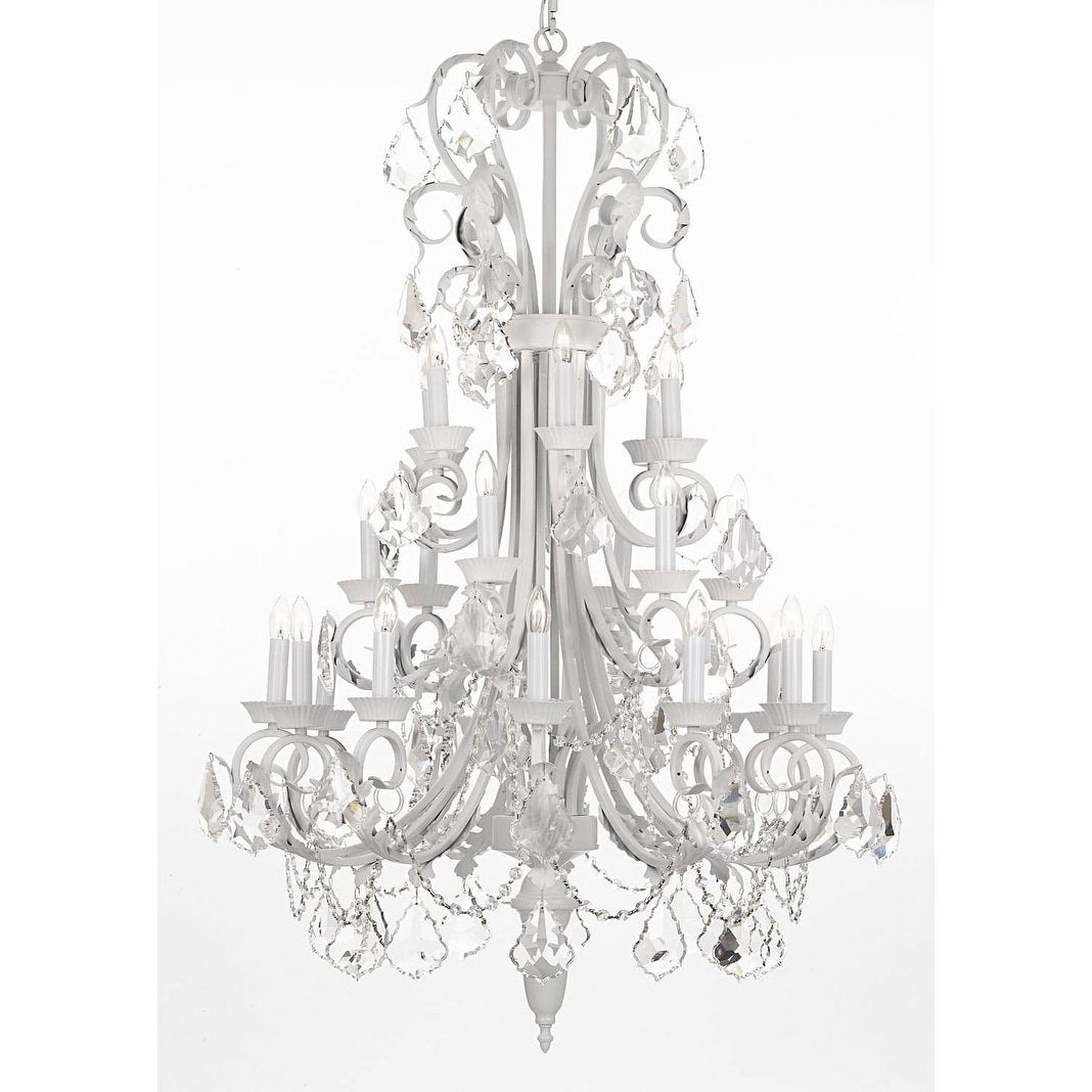Wrought iron foyer chandelier cheap