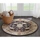 preview thumbnail 54 of 57, Nourison Walden Traditional Persian Floral Bordered Area Rug 3'9" Round - Brown - Round