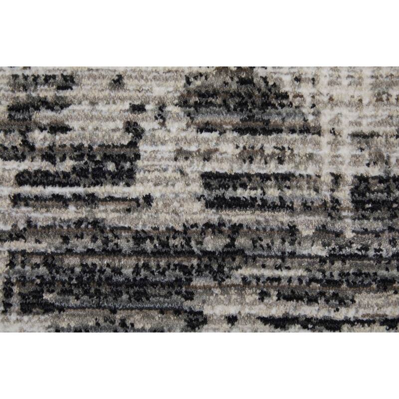 Grand Bazaar Maxin Machine Made Abstract Modern Area Rug
