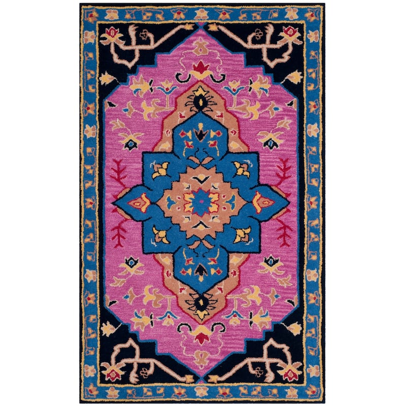 SAFAVIEH Handmade Bellagio Toma Modern Oriental Wool Rug