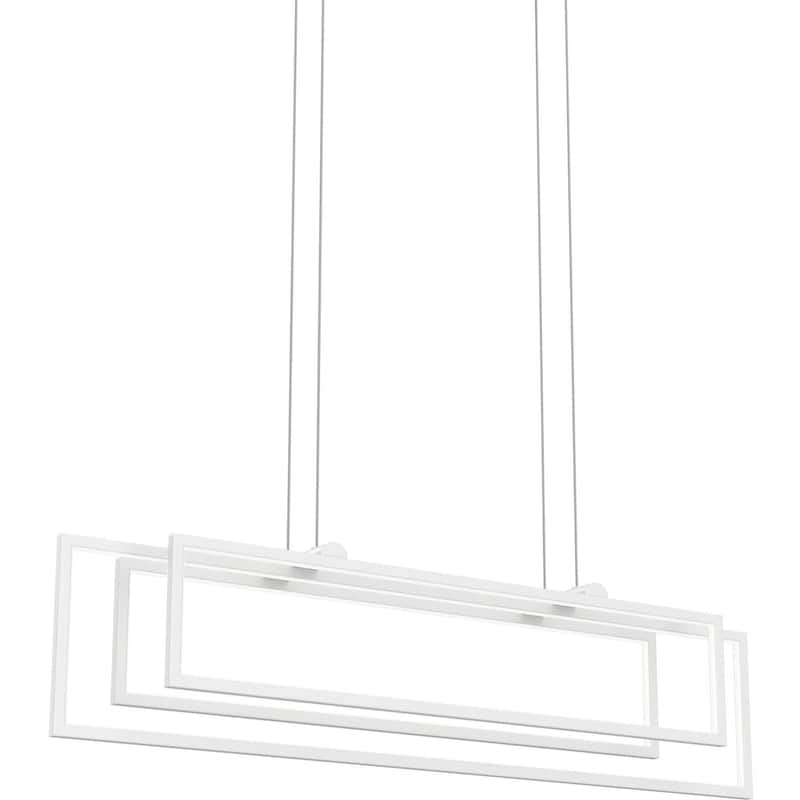 Kichler 84322 Jestin 39" Wide Linear Chandelier - White