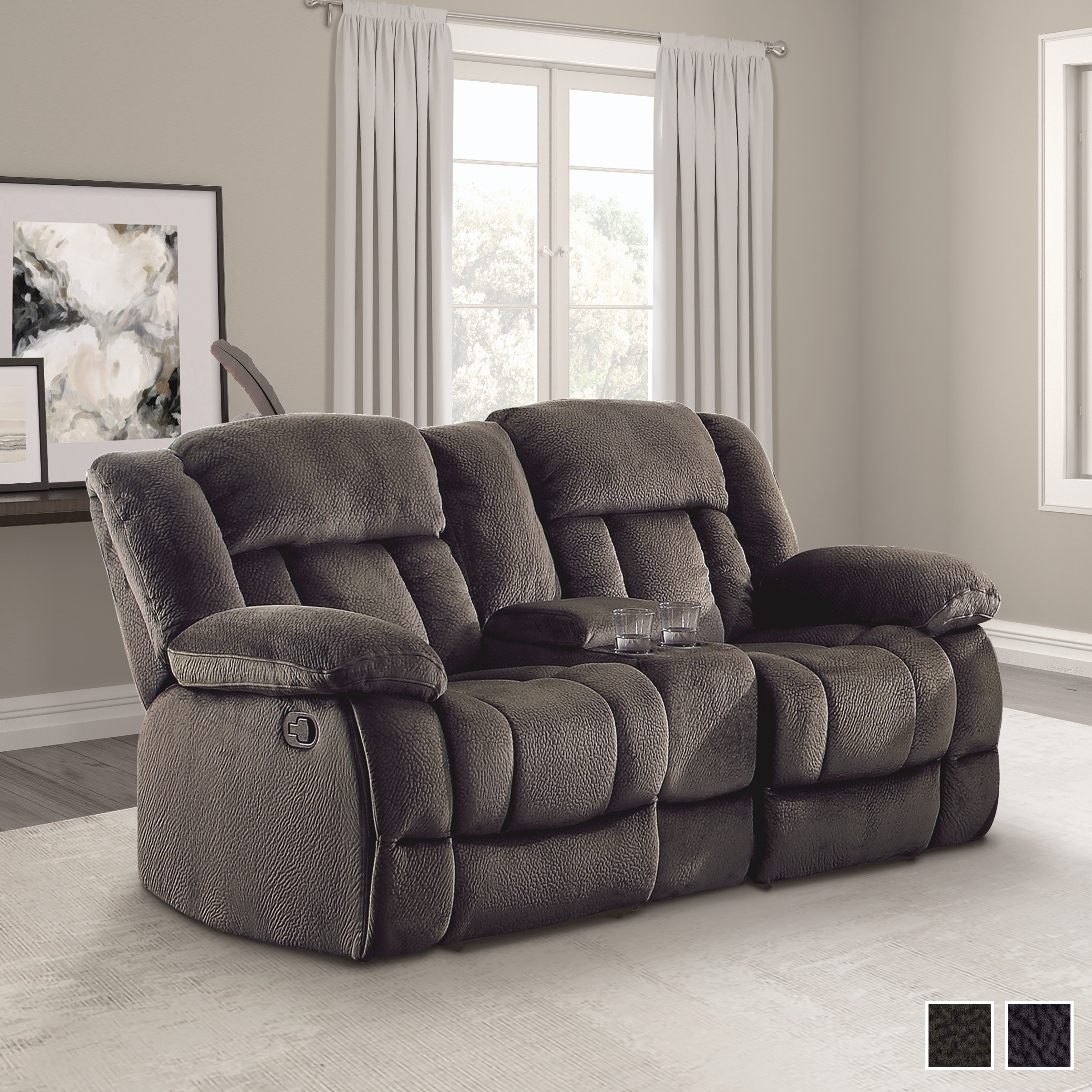 Fremont & Park Brooks Double Glider Reclining Loveseat