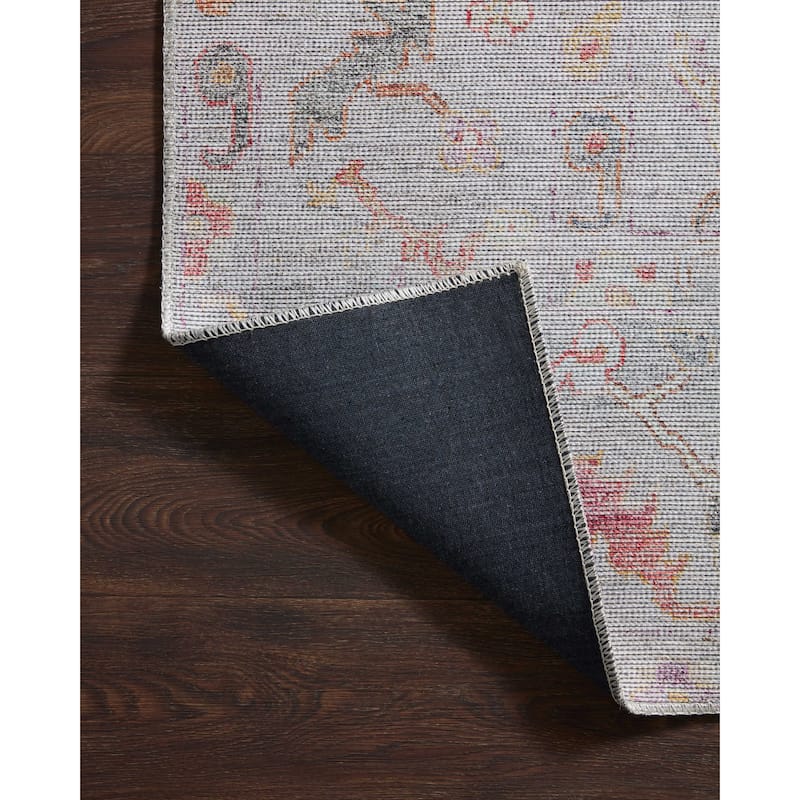 Alexander Home Ellie Shabby Chic Botanical Printed Area Rug