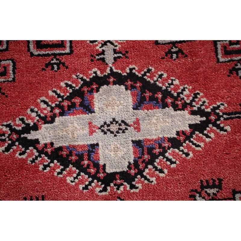 Viss Indian Area Rug Handmade Wool Carpet - 4'0"x 6'0"