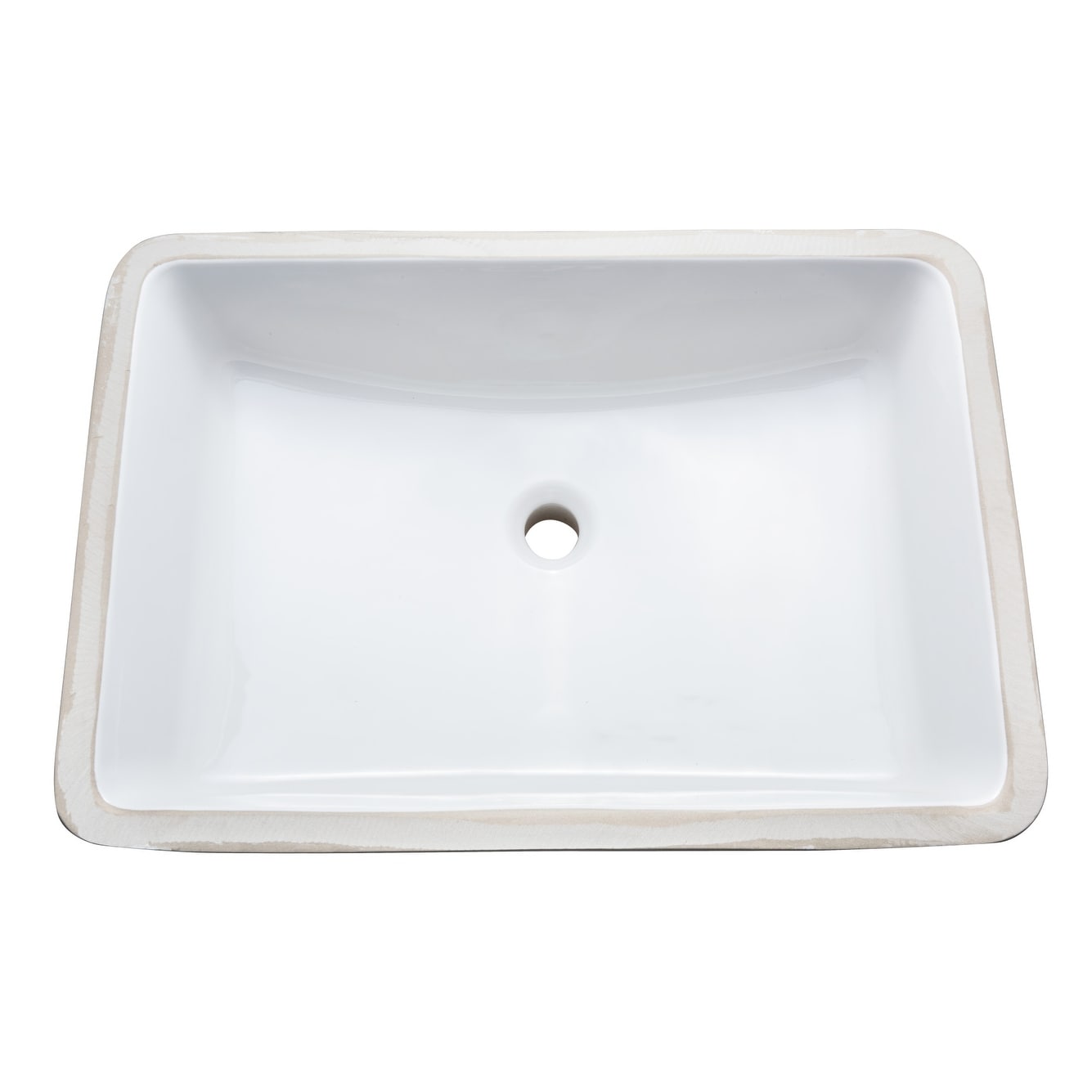 Proflo Pf2114ua Undermount Bathroom Sink White