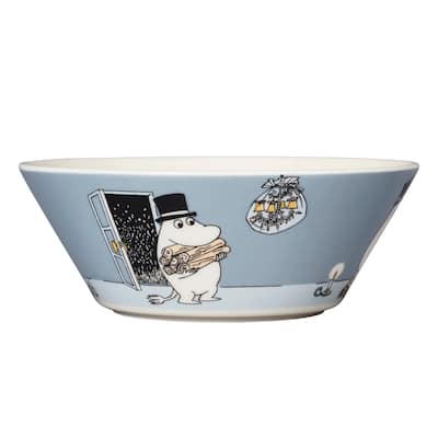 Moomin by Arabia Bowl 5.9in Moominpappa Grey - N/A