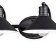 preview thumbnail 28 of 29, Akron 4-Light 38 in. W Bathroom Vanity Lighting Fixture, Metal Shade, Dimmable LED Compatible, Over the Mirror Mount Wall Sconce
