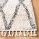preview thumbnail 20 of 36, SAFAVIEH Berber Fringe Shag Mena Trellis Rug