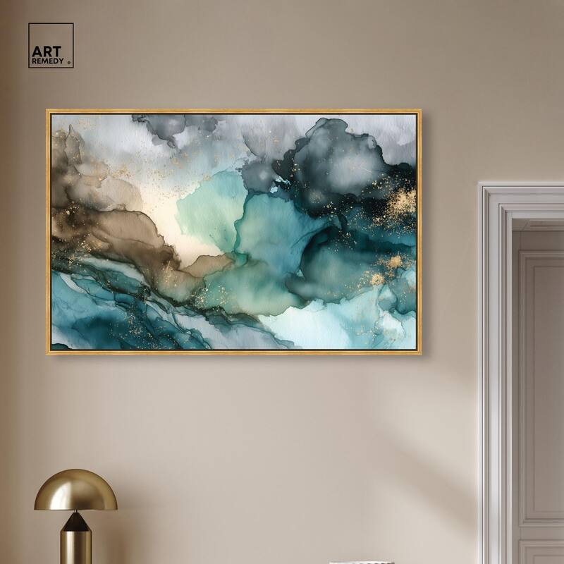 Veiled Inlet Canvas by Art Remedy