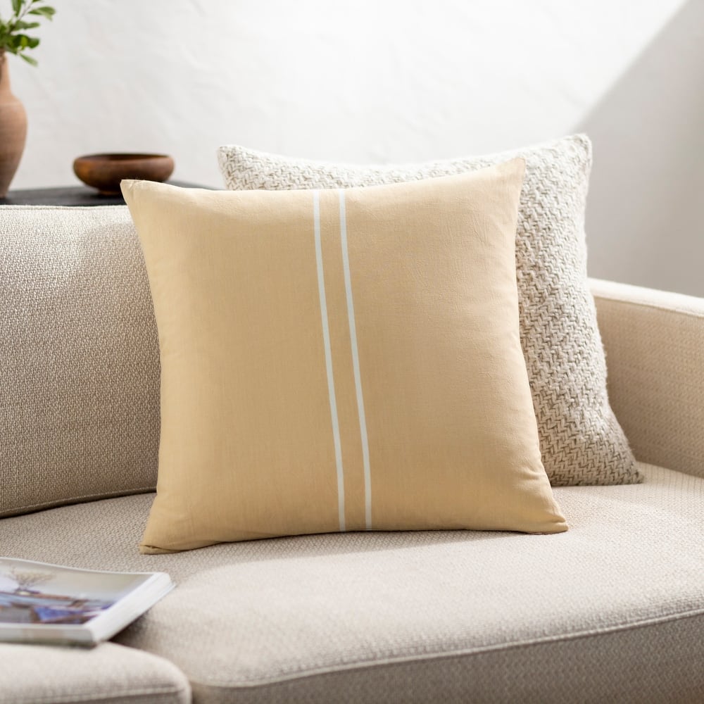 Artistic Weavers Ranchi Rustic Stripe Accent Pillow