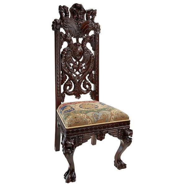 slide 2 of 7, Design Toscano Knottingley Manor Chair