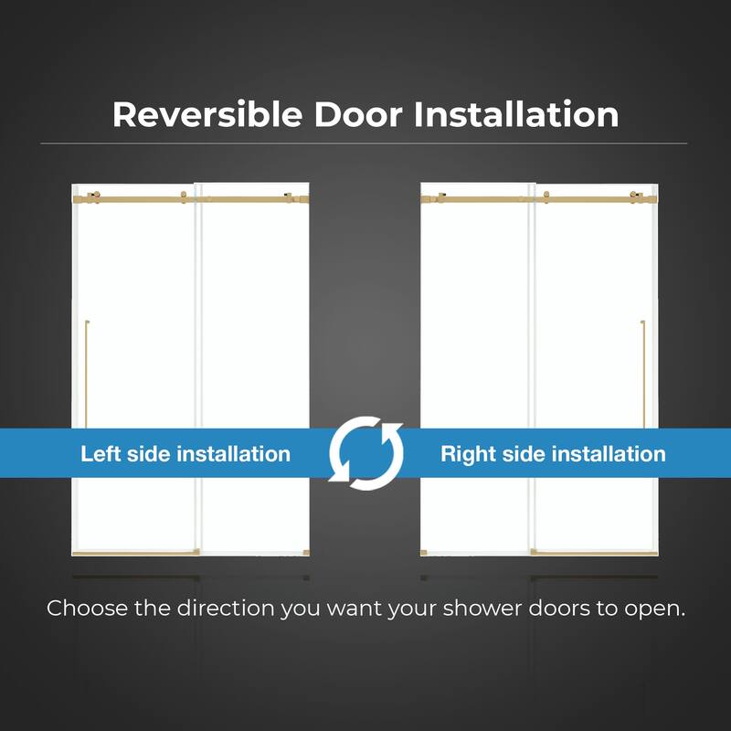 Selby Frameless Sliding Clear Alcove Shower Door