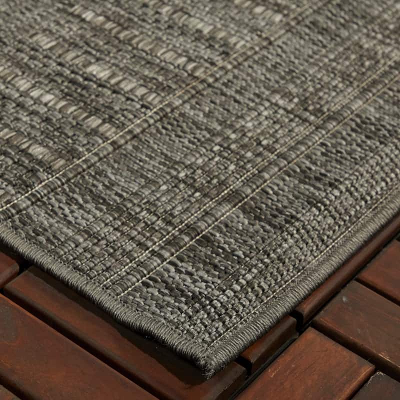 Jarrett Flatweave Stripe Indoor/Outdoor Area Rug