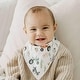 preview thumbnail 8 of 16, Copper Pearl Bandana Bib Set