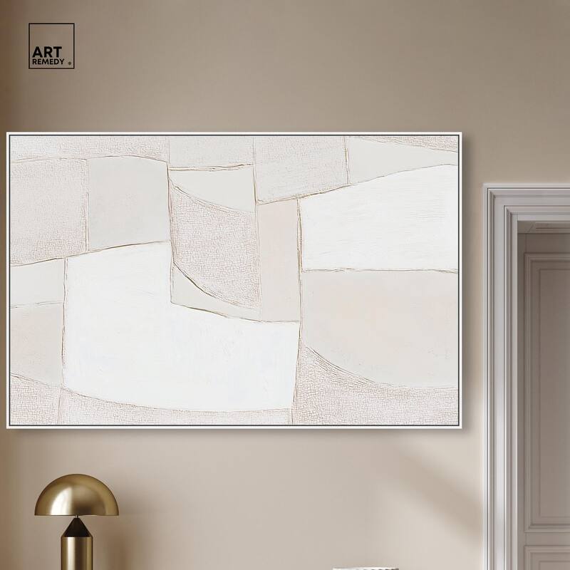 Veiled Calm Canvas by Art Remedy
