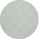 preview thumbnail 18 of 129, Nourison Jane Floral Medallion Indoor only Area Rug 5'3" x Round - Ivory/Green