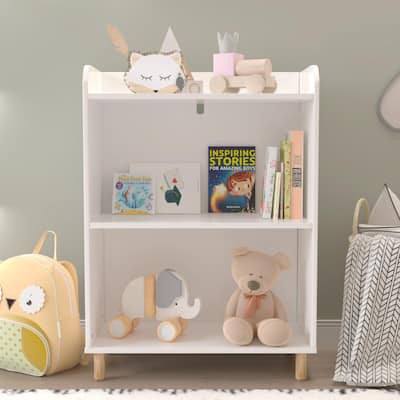 Wooden Kids 3-Tier Bookshelf / Display