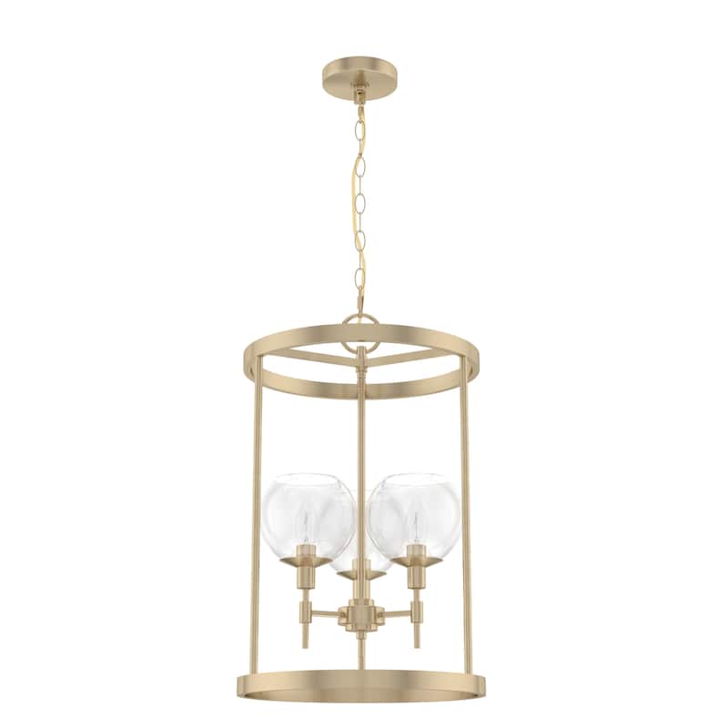 Hunter Xidane Lantern Pendant - Entry, Dining Room - Glam, Contemporary, Lantern