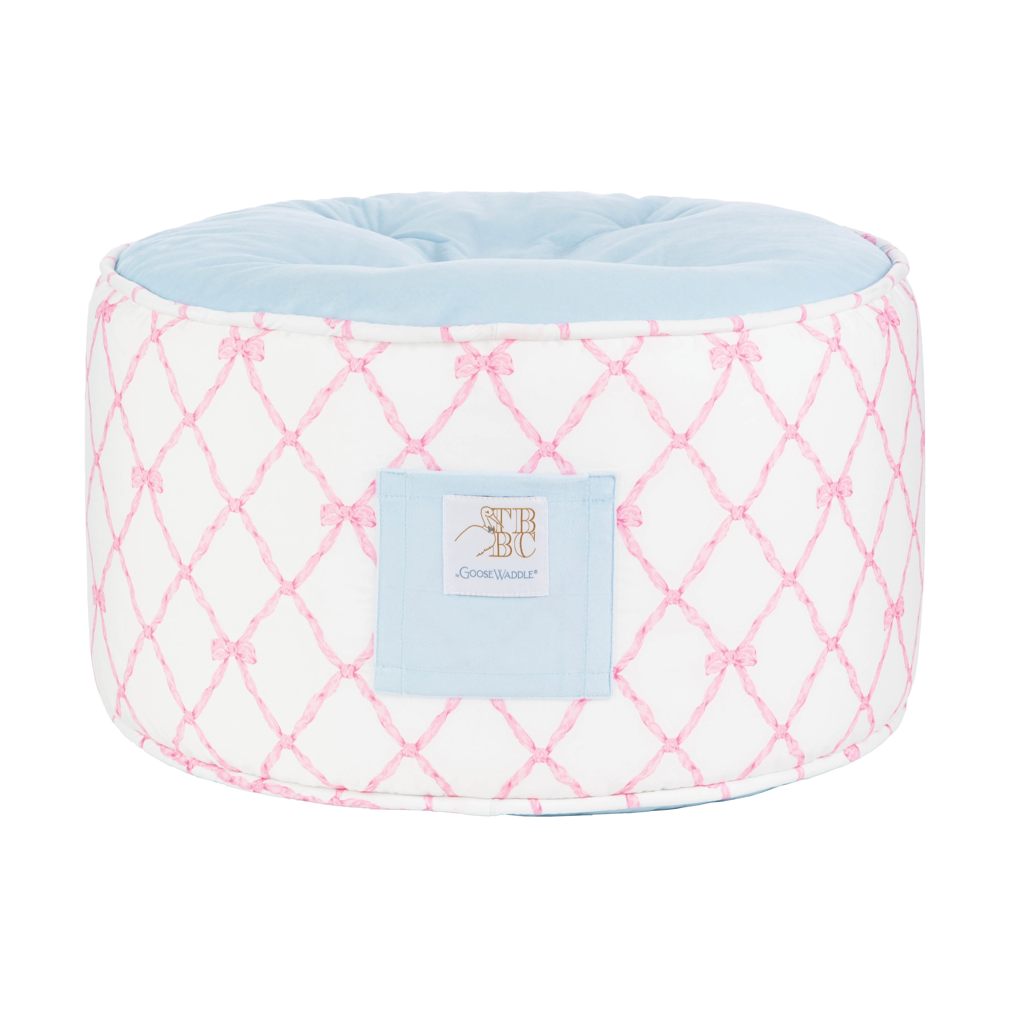 The Beaufort Bonnet Company Ottoman - Belle Meade Bow