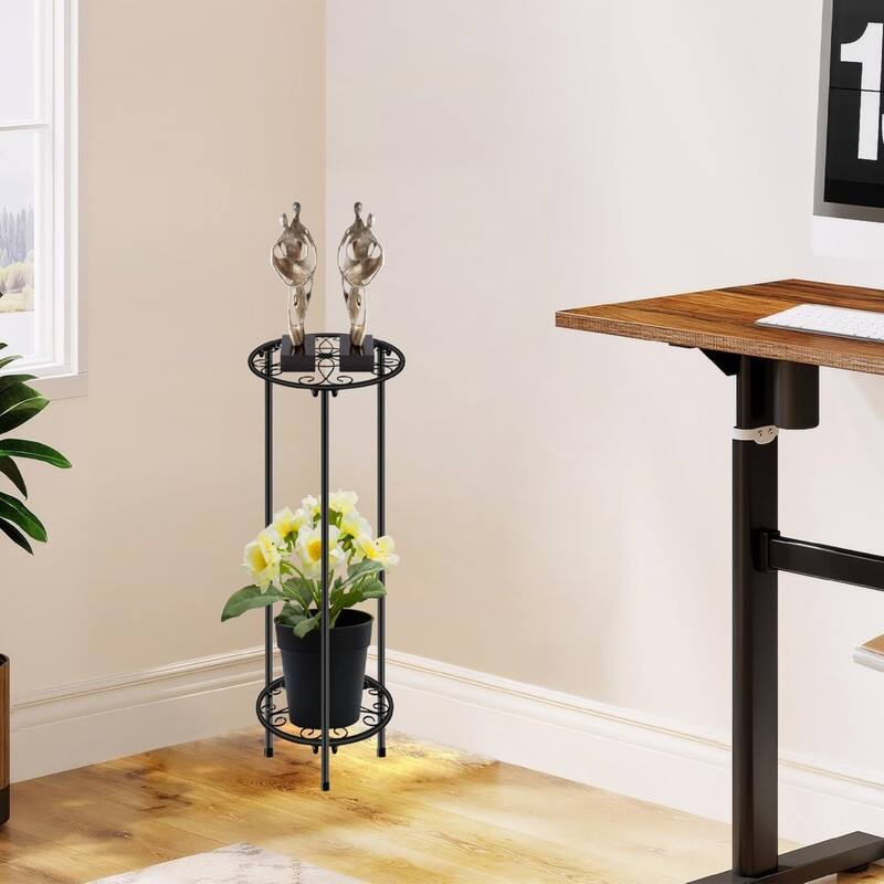 Plant Stand Indoor Outdoor - 11x 11 x 23.9 inches