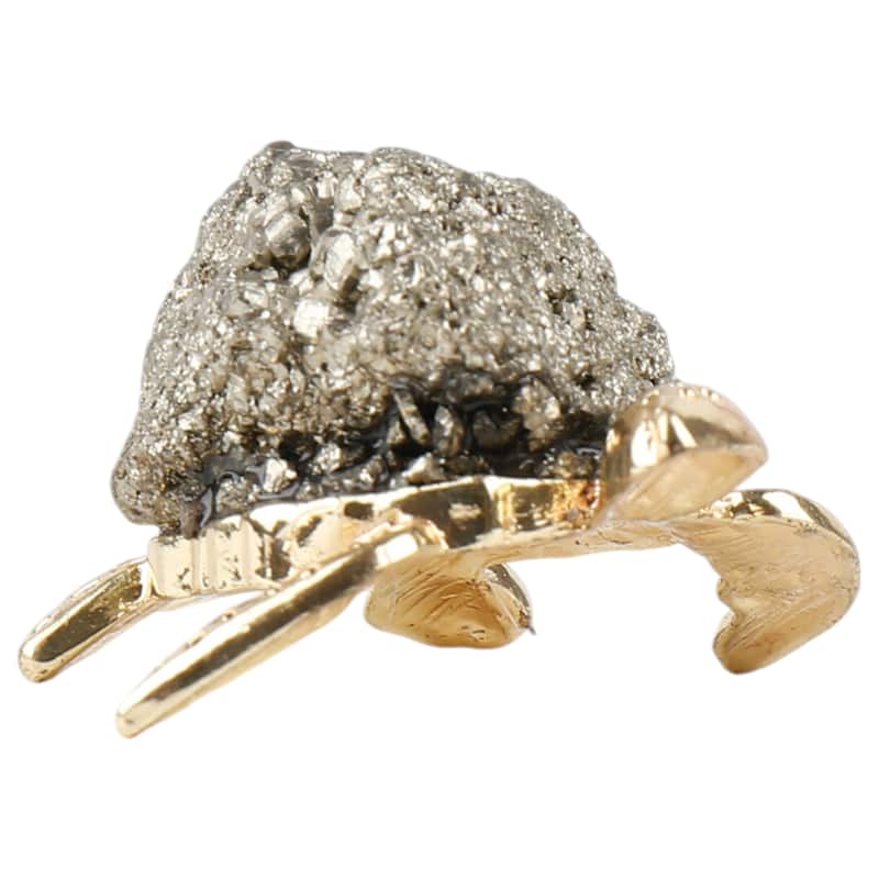 Metal Decorative Object Turtle Figurine Textured Shell - 2" Silver - 2" x 2" x 2"