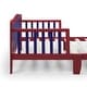 preview thumbnail 6 of 4, Twain Toddler Bed Red/Blue suitable for kids'bedroom