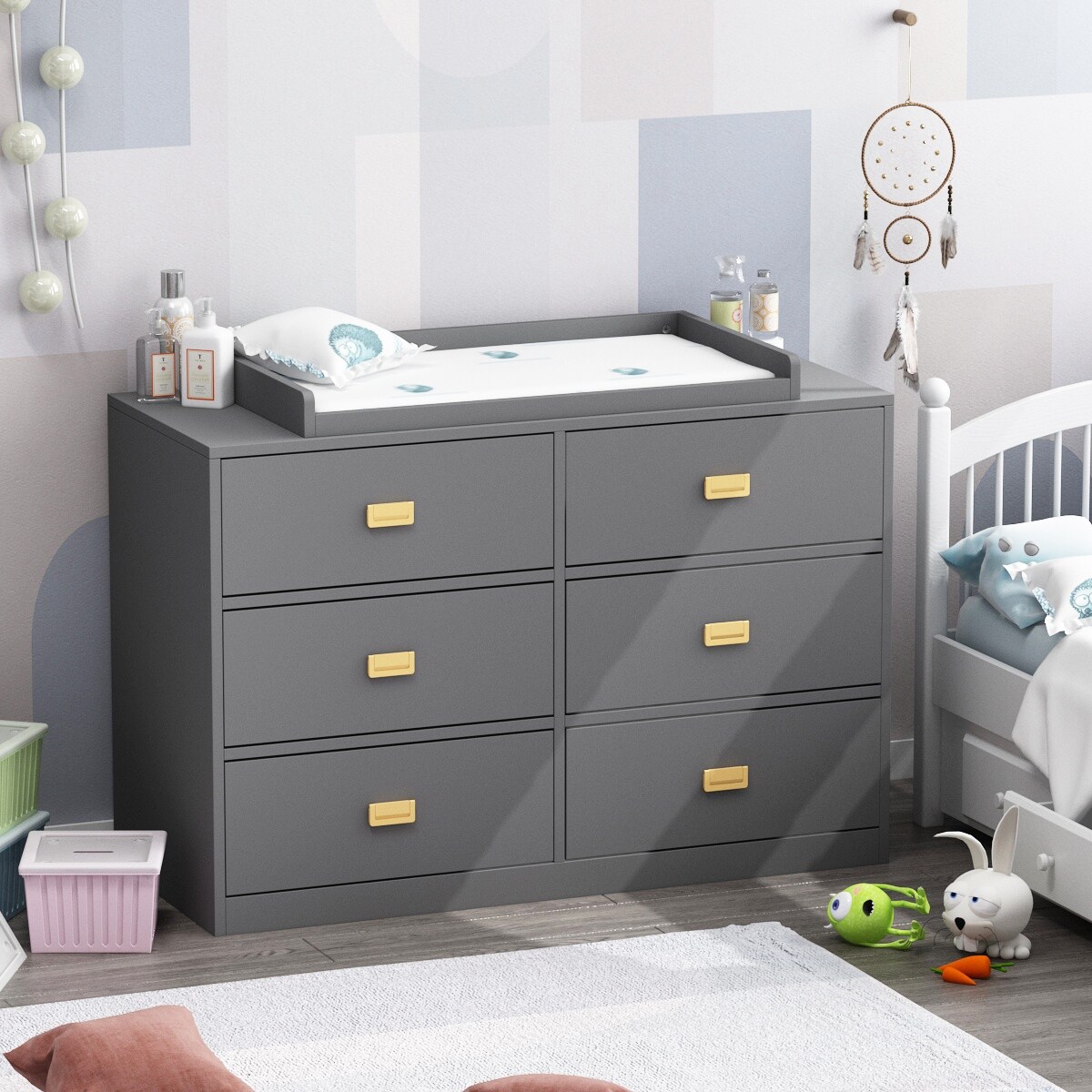 overstock changing table