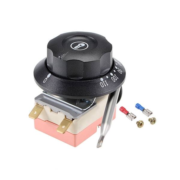 NC 250V 16A 30110C Capillary Thermostat, 2m, with 2 Screws&2 Crimp Terminals 2m Bed Bath