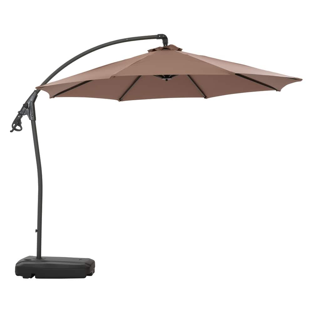 9.5 Ft Cantilever Patio Umbrella with Base