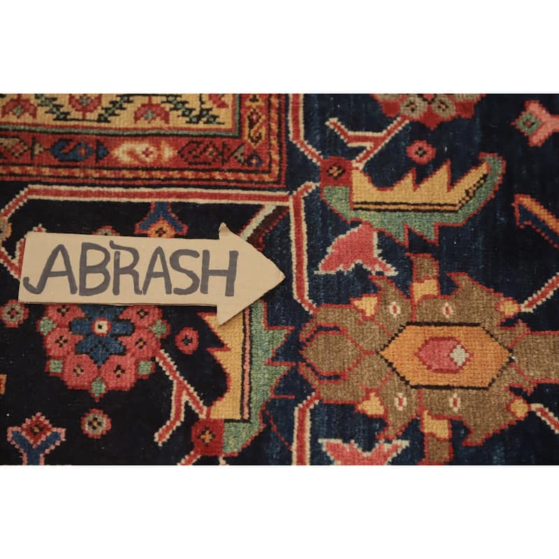 Hand Knotted Oriental 100% Wool Carpet Traditional Floral Oranges & Rust Sultanabad Area Rug - 13' 3'' X 9' 7''