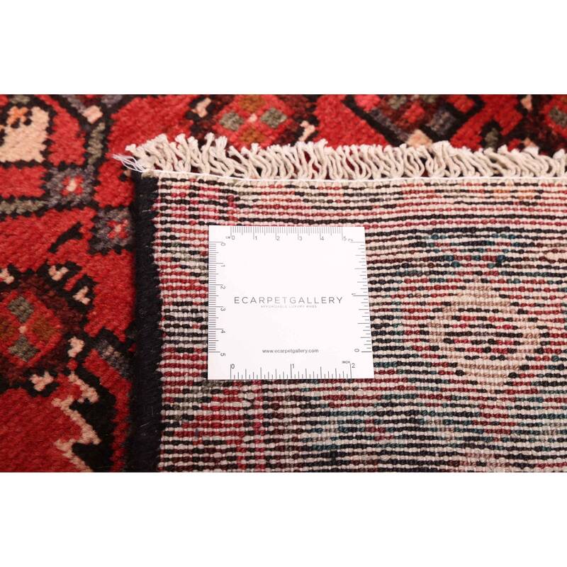 ECARPETGALLERY Hand-knotted Andelz Red Wool Rug - 4'9 x 8'6