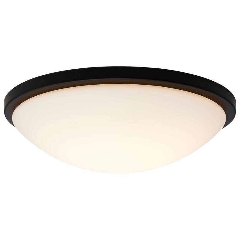 Nuvo Lighting 62/1944 Button 17" Wide LED Flush Mount Bowl Ceiling