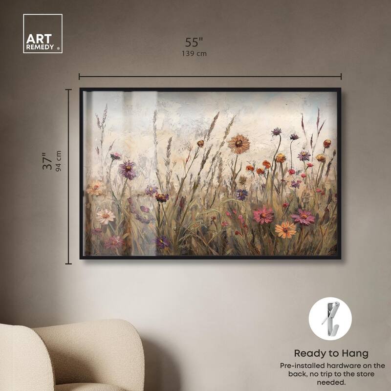Vintage Blooms II Shadowbox by Art Remedy