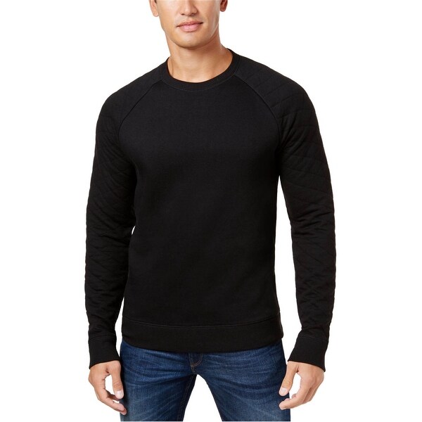 mens quilted sweatshirt