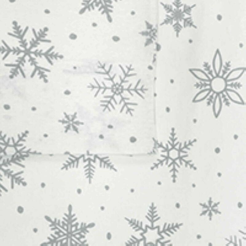 Avanti Linens Winter Wonderland Flannel Full Sheet Set