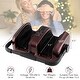 preview thumbnail 12 of 14, Electric Foot & Calf Massager with Heat - Deep Kneading & Rolling Shiatsu - 20" L x 12.5" W x 8.5" H