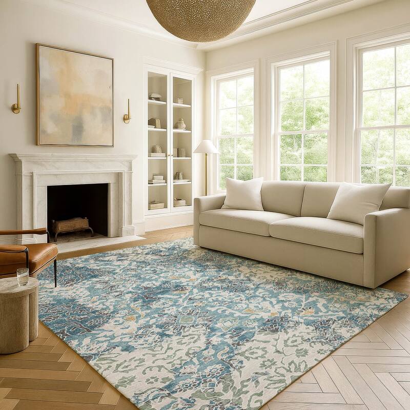 Machine Washable Indoor/ Outdoor Global Avon Chantille Rug