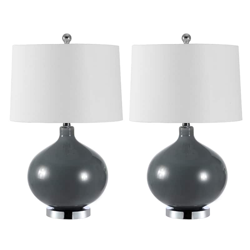 SAFAVIEH Lighting Masera 25-inch LED Table Lamp (Set of 2). - 15"W x 15"D x 25"H