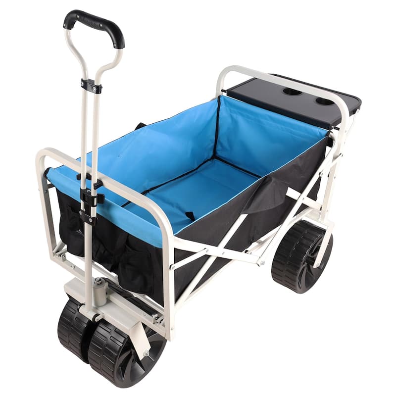 Modern Folding Wagon, Garden Shopping Beach Cart