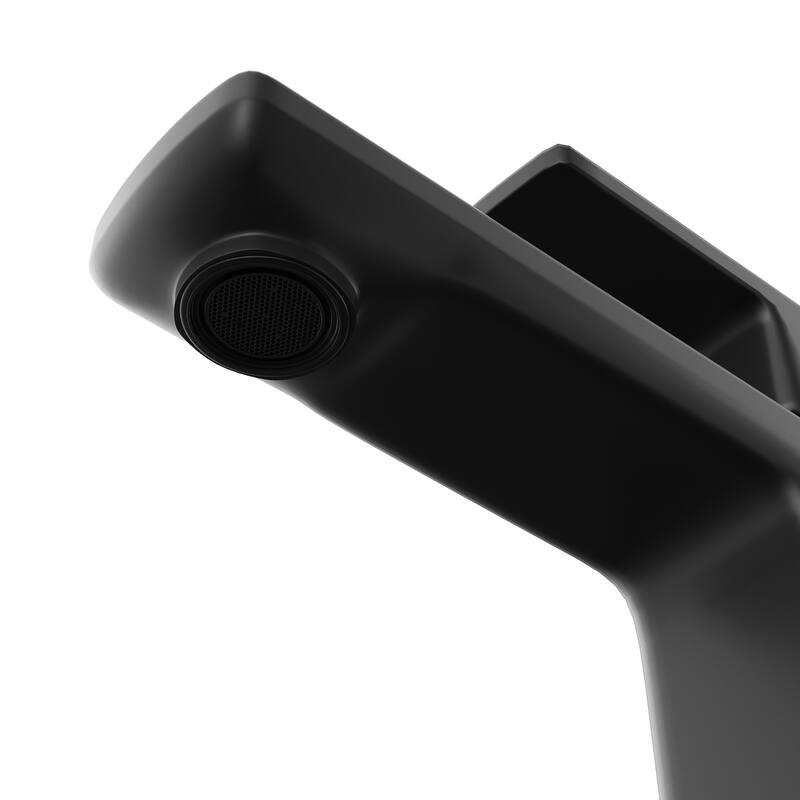 Eviva Lux Single-Handle Waterfall Single-Hole Bathroom Faucet with Deckplate Included