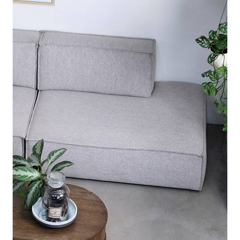 Rye Studio Deep Seat Modular Open End Chaise