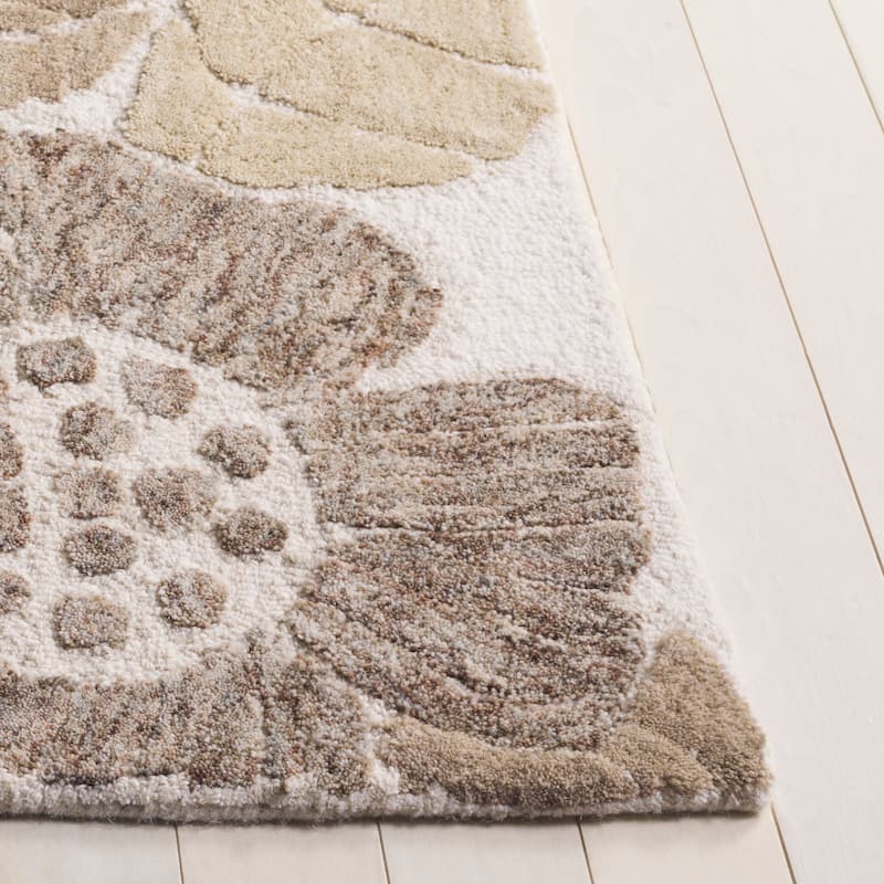 SAFAVIEH Handmade Jardin Ghada Floral Wool Rug