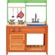 preview thumbnail 2 of 13, Wooden Mud Kitchen for Kids, Outdoor Play Kitchen Playset Kids
