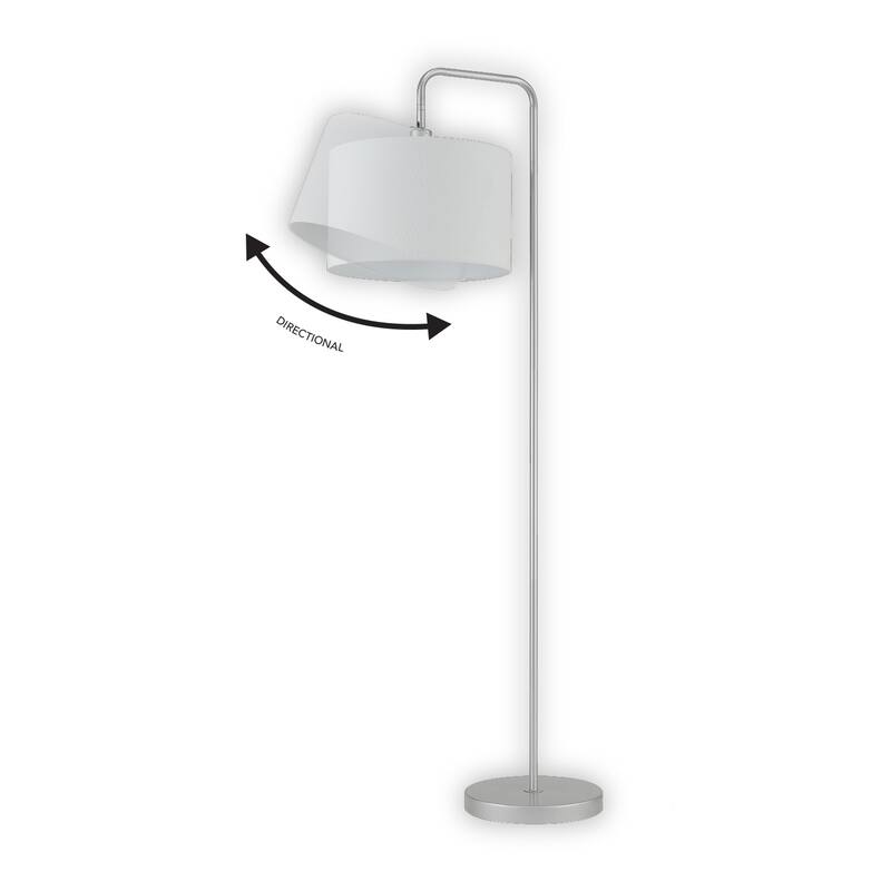 Barden 58" Floor Lamp with Linen Shade