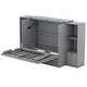 preview thumbnail 5 of 22, Queen Size Wood Murphy Bed with Shelves,Wall Bed with Drawers and USB Ports