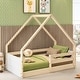 preview thumbnail 13 of 20, Polifurniture Brie Toddler Bed with Roof