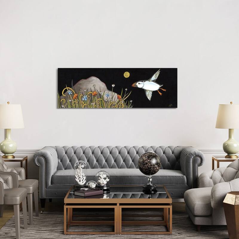 iCanvas "Night Flight" by Anita Inverarity Canvas Print - 20x60x1.5