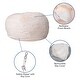 preview thumbnail 21 of 53, Oversized Refillable Bean Bag Chair for Kids and Adults